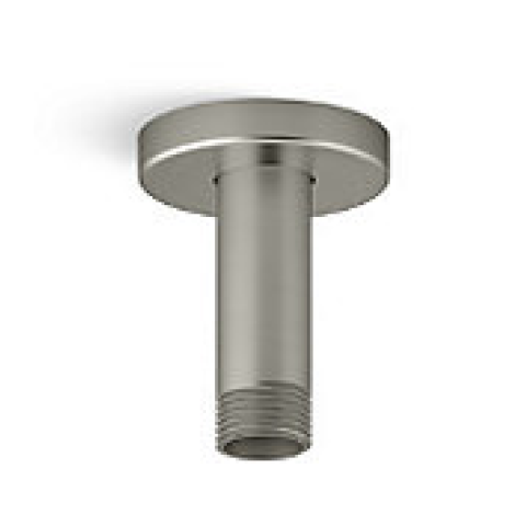 Kohler K-26319T-BN 3吋 STATEMENT 單功能天花板式頭頂花灑臂 (羅曼銀)